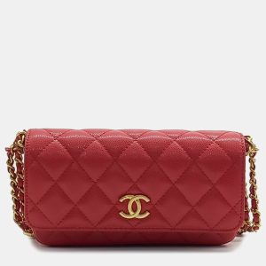 Chanel Caviar Double Chain Crossbody Bag, Handbags - Luxury Closet catalog