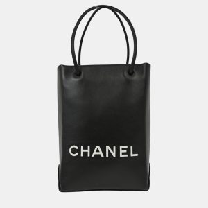 Chanel Black Calfskin Essential Tote Bag, Tote Handbags - Luxury Closet catalog
