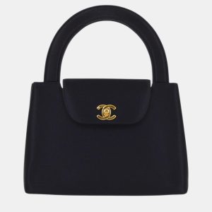 Chanel Black Satin Handbag, Satchels - Luxury Closet catalog
