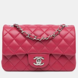 Chanel Mini Lambskin Rectangular Classic Single Flap Bag, Shoulder Bags - Luxury Closet catalog