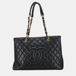 Chanel Black  Caviar Leather GST Tote Bag, Tote Handbags - Luxury Closet catalog