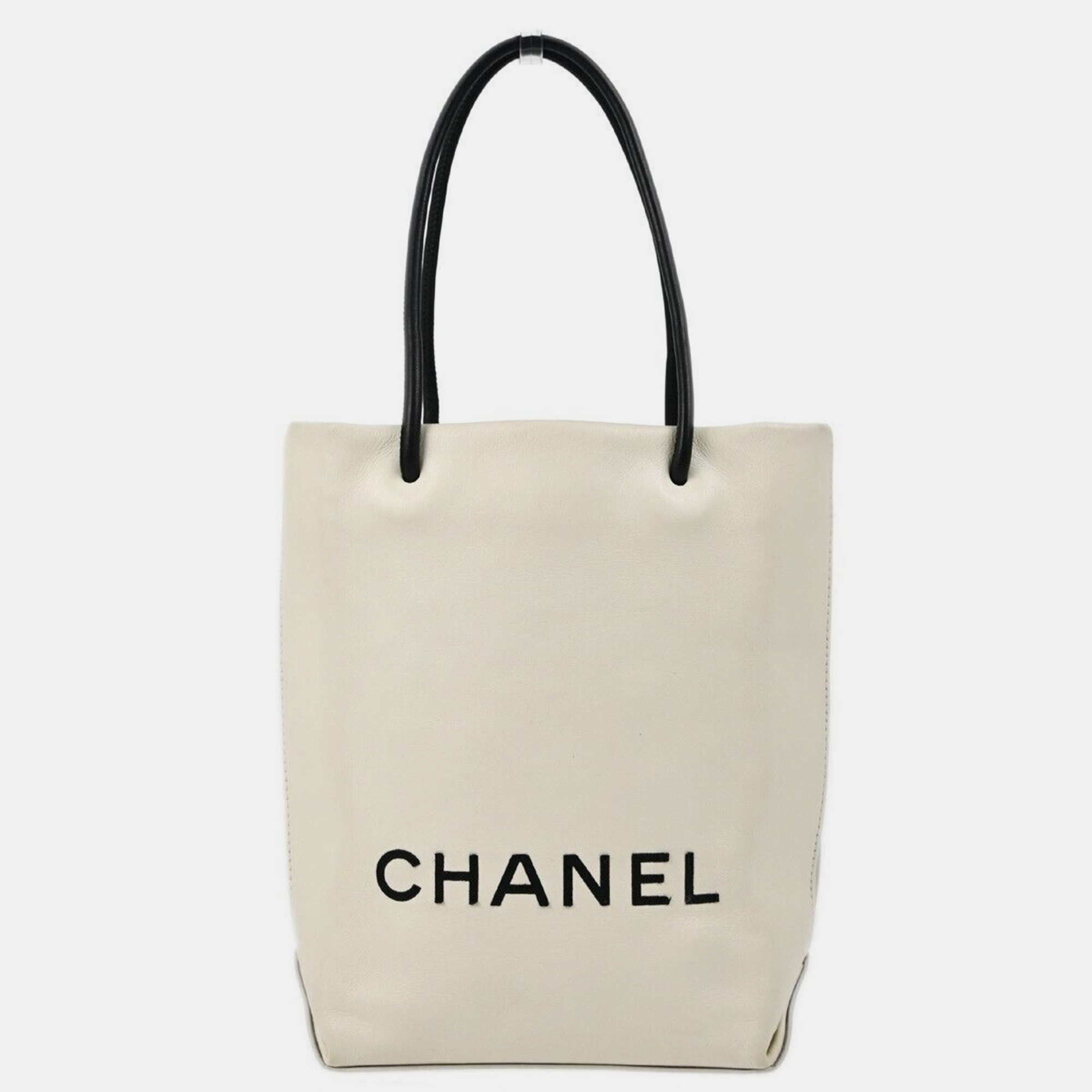 Chanel White Calfskin Essential Tote Bag, Tote Handbags - Luxury Closet catalog
