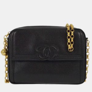 Chanel Black Calfskin Camera CC Shoulder  Bag, Shoulder Bags - Luxury Closet catalog