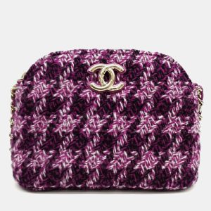Chanel Beige Canvas Tweed Crossbody Bag, Handbags - Luxury Closet catalog