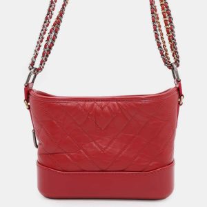 Chanel Red Leather Gabrielle Small Hobo Chain Shoulder Bag, Shoulder Bags - Luxury Closet catalog