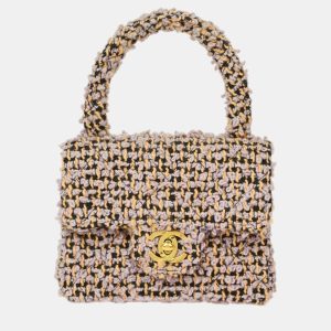 Chanel Multicolour Tweed Mini Square Handbag, Shoulder Bags - Luxury Closet catalog