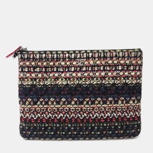 Chanel Multicolor Tweed Charm Decorated Medium Clutch Bag, Clutches & Special Occasion Bags - Luxury Closet catalog