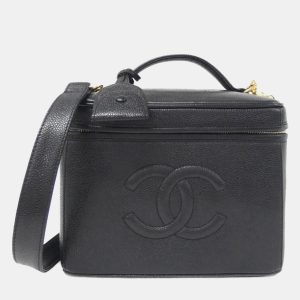 Chanel Black Caviar Leather Handbag, Shoulder Bags - Luxury Closet catalog
