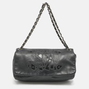 Chanel Black Leather CC Mosaic Flap Shoulder Bag, Shoulder Bags - Luxury Closet catalog