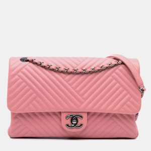 Chanel Pink Medium Lambskin CC Crossing Flap Bag, Shoulder Bags - Luxury Closet catalog