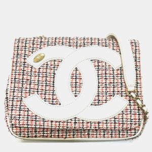 Chanel Multicolor Tweed CC Mania Flap Bag, Shoulder Bags - Luxury Closet catalog