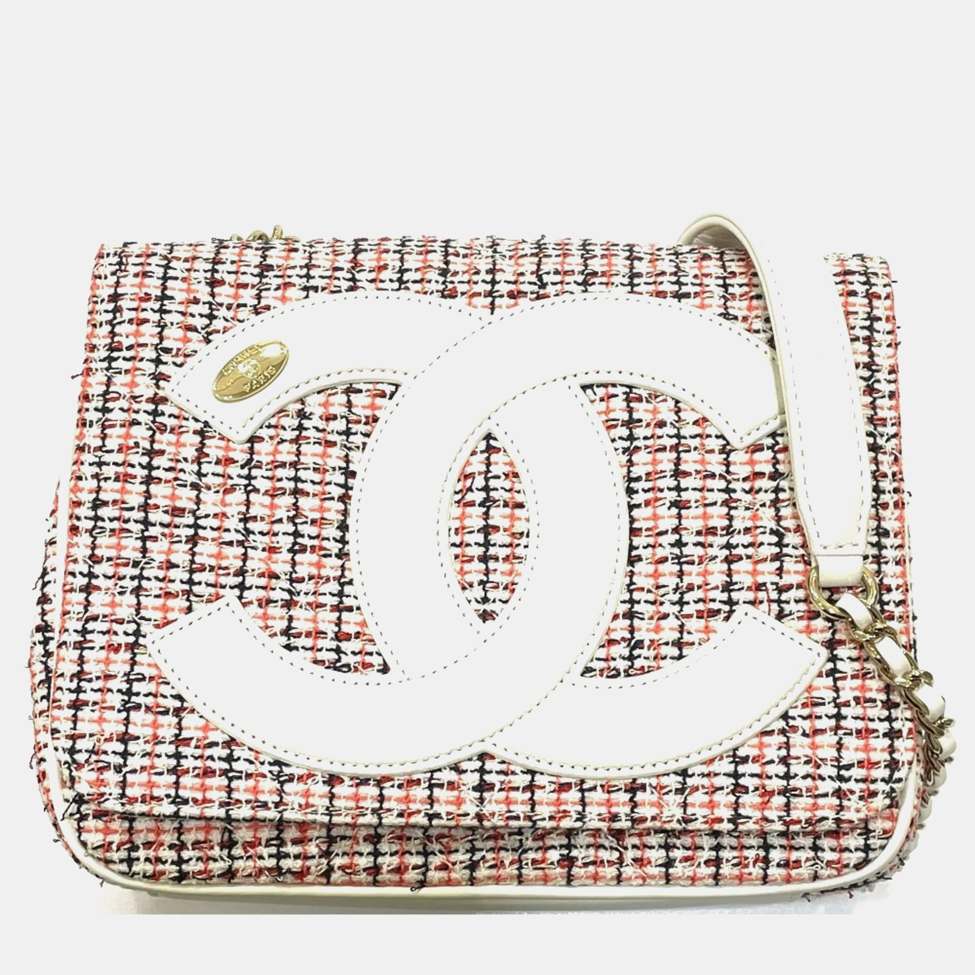 Chanel Multicolor Tweed CC Mania Flap Bag, Shoulder Bags - Luxury Closet catalog