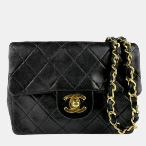 Chanel Black Leather Shoulder Bag, Shoulder Bags - Luxury Closet catalog