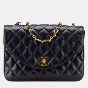 Chanel Black CC Quilted Lambskin Flap Bag, Shoulder Bags - Luxury Closet catalog