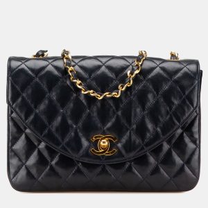 Chanel Black CC Quilted Lambskin Flap Bag, Shoulder Bags - Luxury Closet catalog