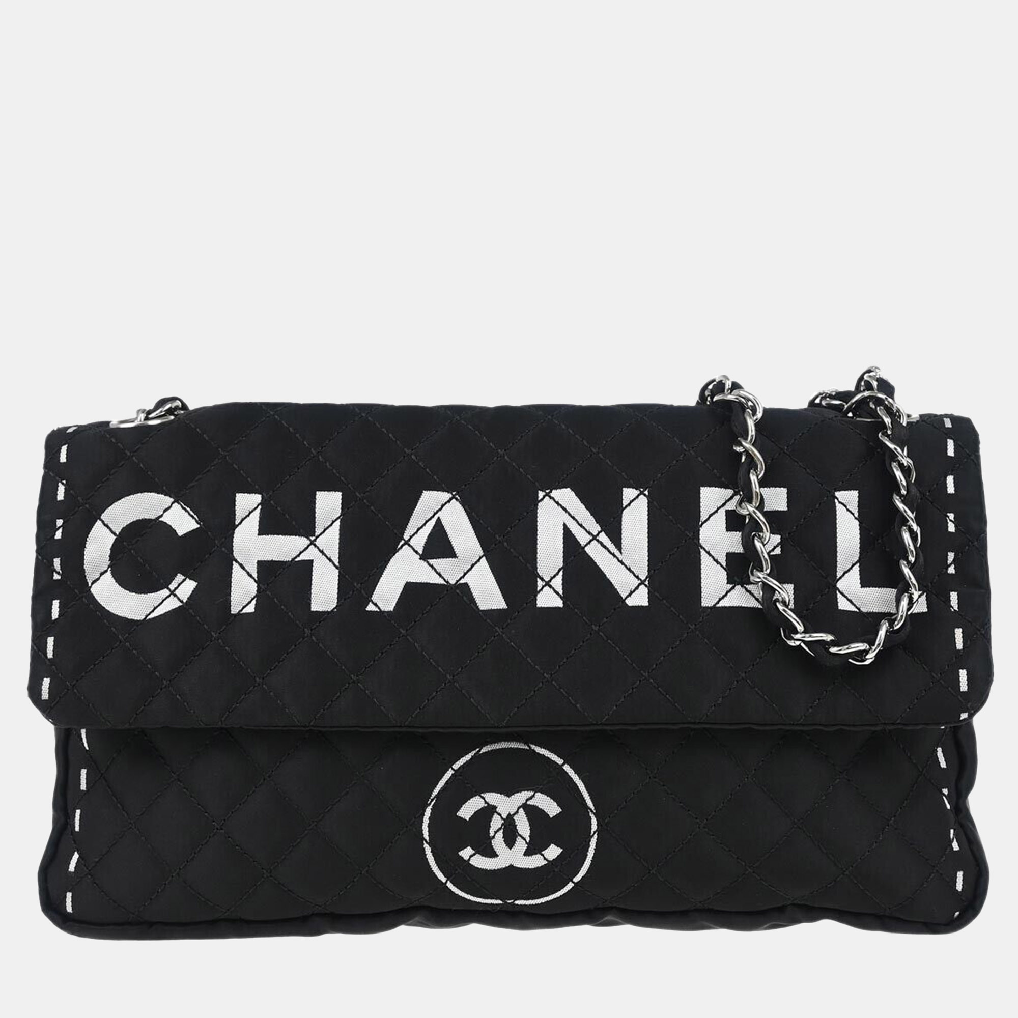 Chanel Black Satin Shoulder Bag, Shoulder Bags - Luxury Closet catalog