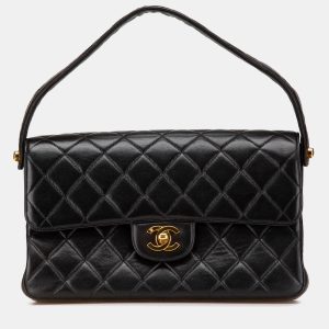 Chanel Black Quilted Lambskin Double Sided Flap Bag, Shoulder Bags - Luxury Closet catalog