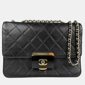 Chanel Black Leather Beauty Lock Shoulder Bag, Shoulder Bags - Luxury Closet catalog