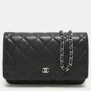 Chanel Black Quilted Leather WOC Bag, Wallets & Money Clips - Luxury Closet catalog
