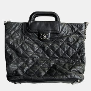Chanel Black Shopping Tote Bag, Tote Handbags - Luxury Closet catalog