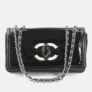 Chanel Black Patent Leather Shoulder Bag, Shoulder Bags - Luxury Closet catalog