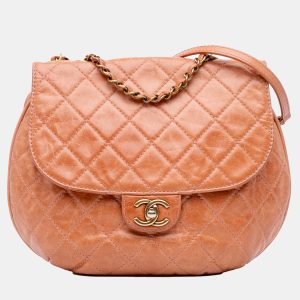Chanel Brown Medium Aged Calfskin Bubble CC Flap, Shoulder Bags - Luxury Closet catalog