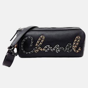 Chanel Black Leather chain bowling bag, Handbags - Luxury Closet catalog