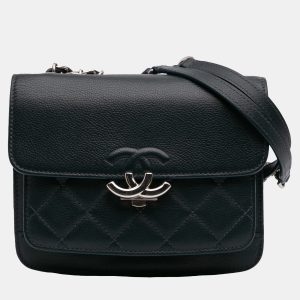 Chanel Blue Quilted Caviar CC Box Mini Flap Bag, Shoulder Bags - Luxury Closet catalog