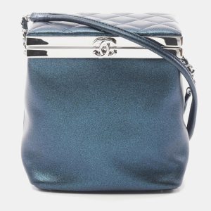 Chanel Leather Navy Coco Mark Shoulder Crossbody Bag, Shoulder Bags - Luxury Closet catalog
