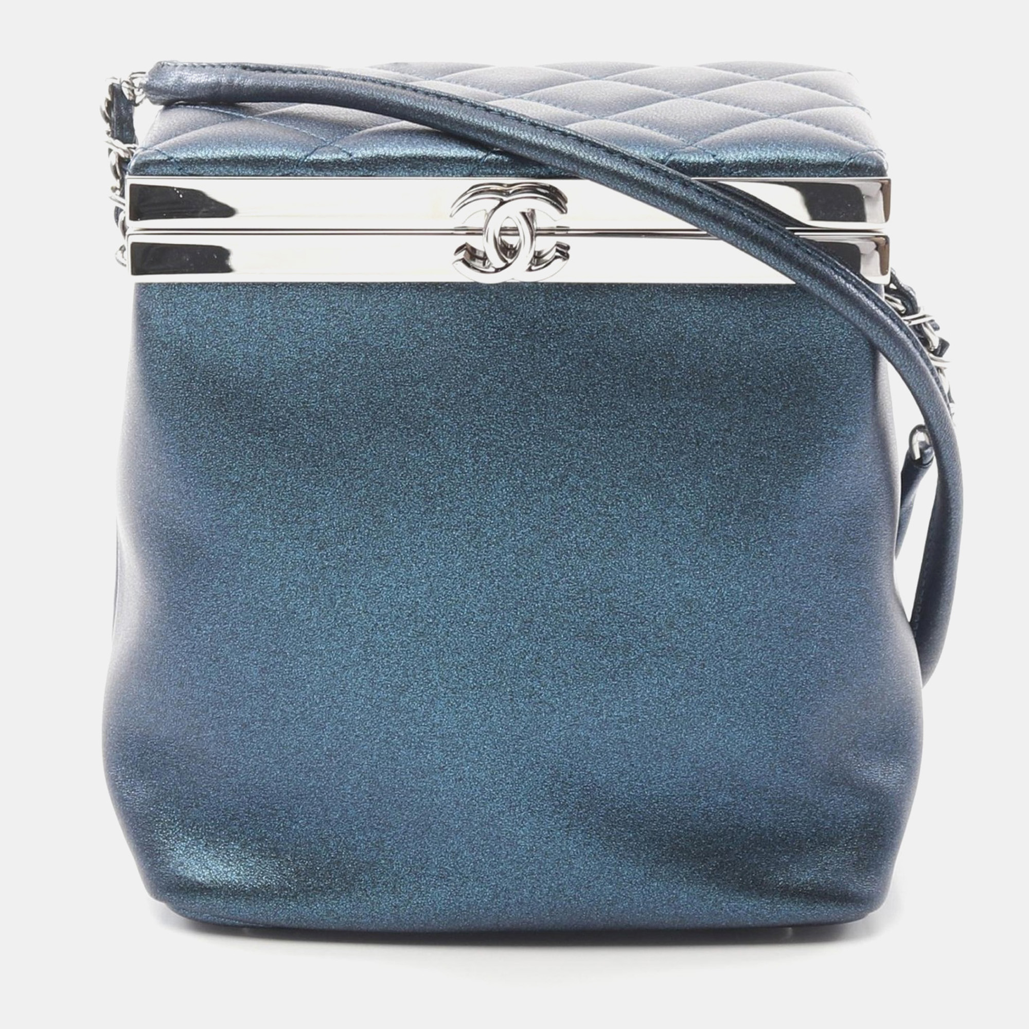 Chanel Leather Navy Coco Mark Shoulder Crossbody Bag, Shoulder Bags - Luxury Closet catalog