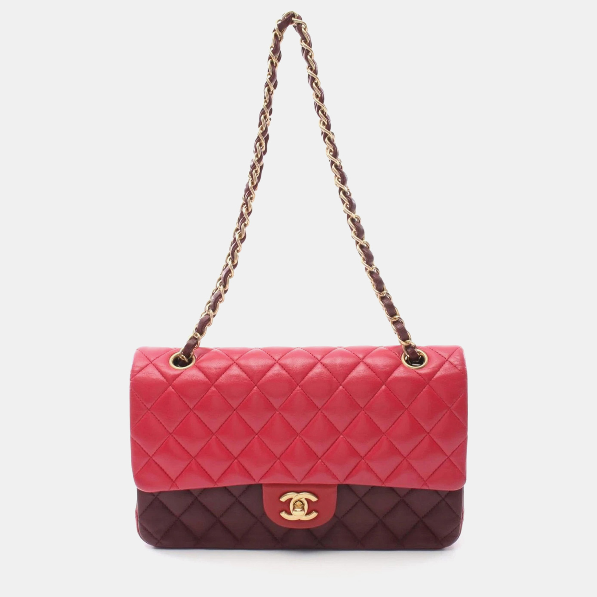 Chanel Bordeaux Lambskin Classic Flap Chain Shoulder Bag, Shoulder Bags - Luxury Closet catalog