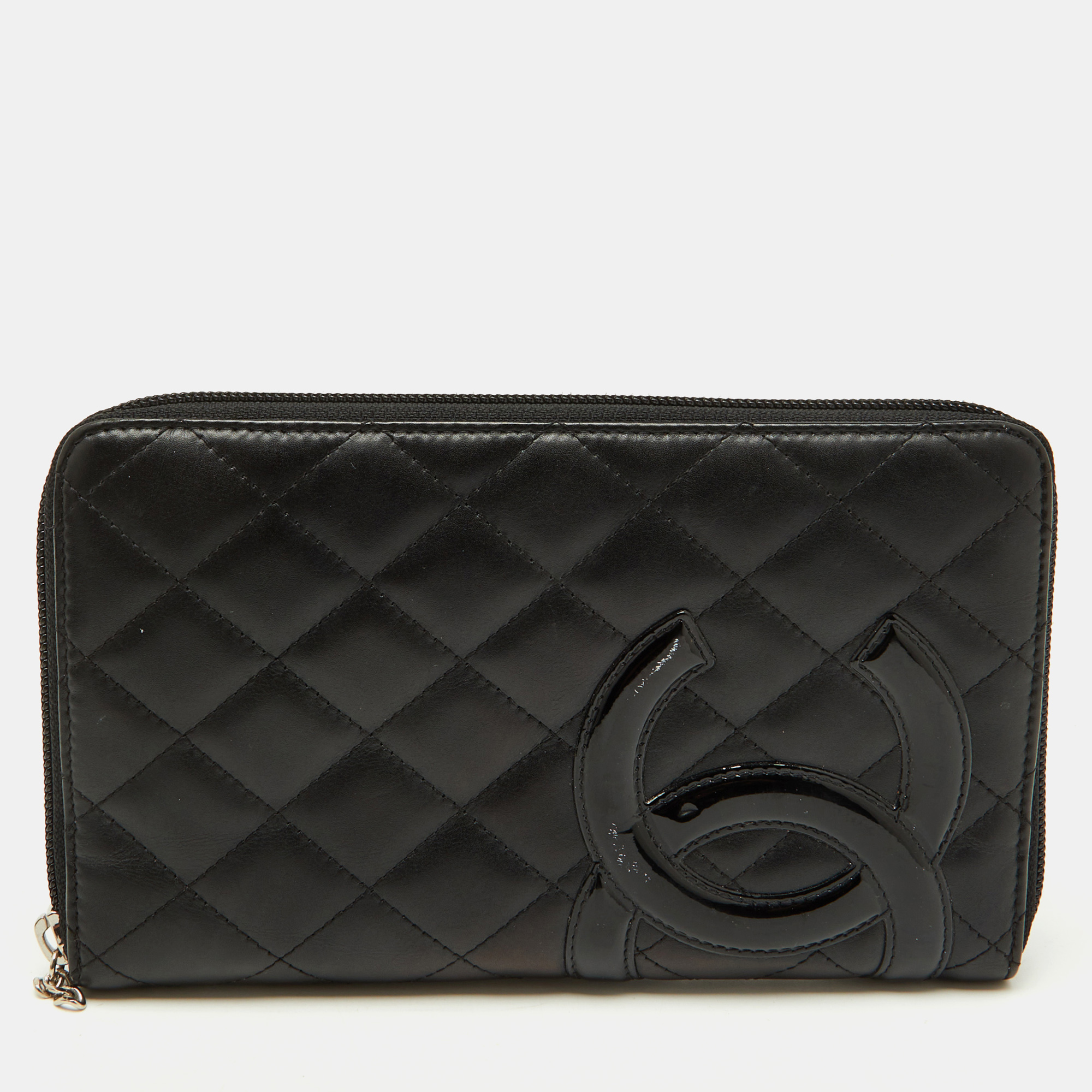 Chanel Black Quilted Leather CC Cambon Ligne Zip Around Organizer Wallet, Wallets & Money Clips - Luxury Closet catalog