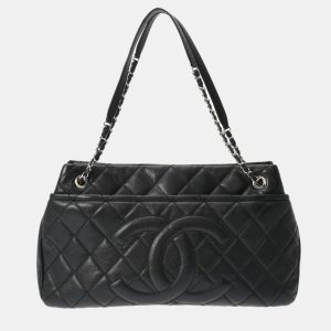 Chanel Black Leather Timeless CC Soft Tote Bag, Tote Handbags - Luxury Closet catalog