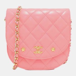 Chanel Pink Leather Flap Shoulder Bag, Clutches & Special Occasion Bags - Luxury Closet catalog