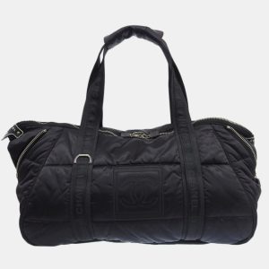 Chanel Sports Line Seal Boutique Coco Mark Boston Bag Nylon, Handbags - Luxury Closet catalog