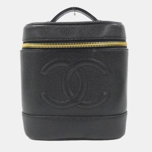Chanel Black Caviar Cosmetic Vanity Bag, Handbags - Luxury Closet catalog