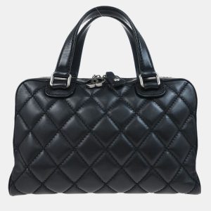Chanel Black Calfskin Wild Stitch Handbag, Handbags - Luxury Closet catalog