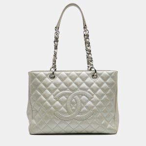 Chanel Gold Caviar Grand Shopping Tote, Tote Handbags - Luxury Closet catalog