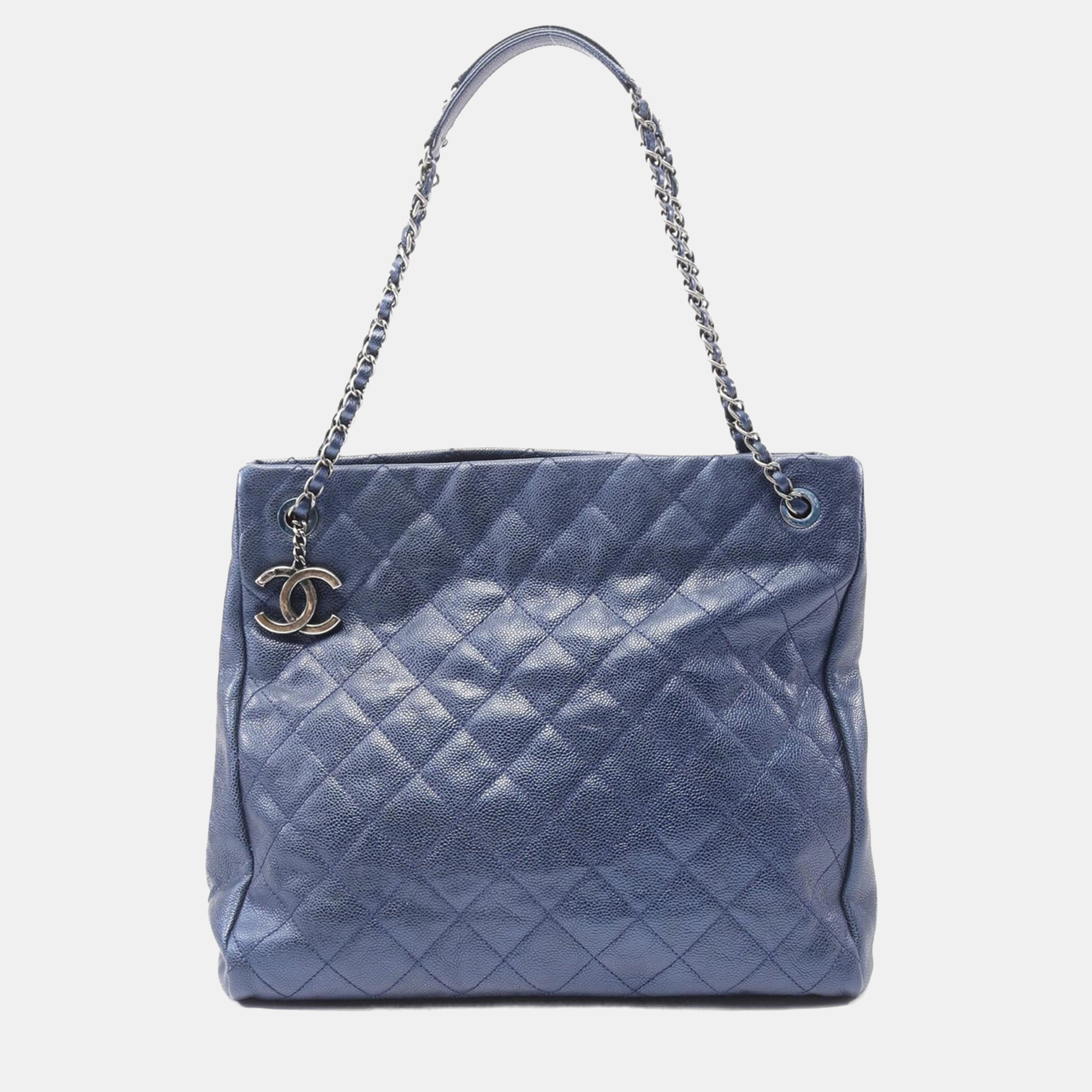 Chanel Blue Leather Classic Tote Bag, Tote Handbags - Luxury Closet catalog