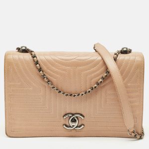 Chanel Beige Quilted Leather Medium Korean Garden Flap Bag, Shoulder Bags - Luxury Closet catalog
