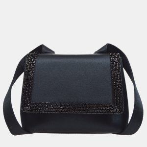 Chanel Cc Logos Beads Cross Body Shoulder Bag Black Satin, Shoulder Bags - Luxury Closet catalog