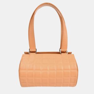 Chanel Pink Lambskin Choco Bar Cylindrical Handbag, Satchels - Luxury Closet catalog