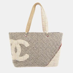 Chanel Pink Tweed Cambon Ligne Tote Bag, Tote Handbags - Luxury Closet catalog
