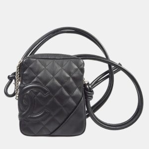 Chanel Black Calfskin Cambon Ligne Crossbody Bag, Handbags - Luxury Closet catalog