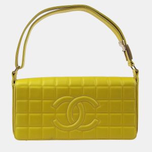Chanel Lambskin Leather Choco Bar Shoulder Bag, Shoulder Bags - Luxury Closet catalog
