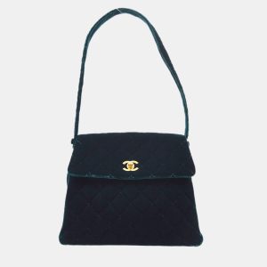Chanel Moss Green Velvet Handbag, Handbags - Luxury Closet catalog