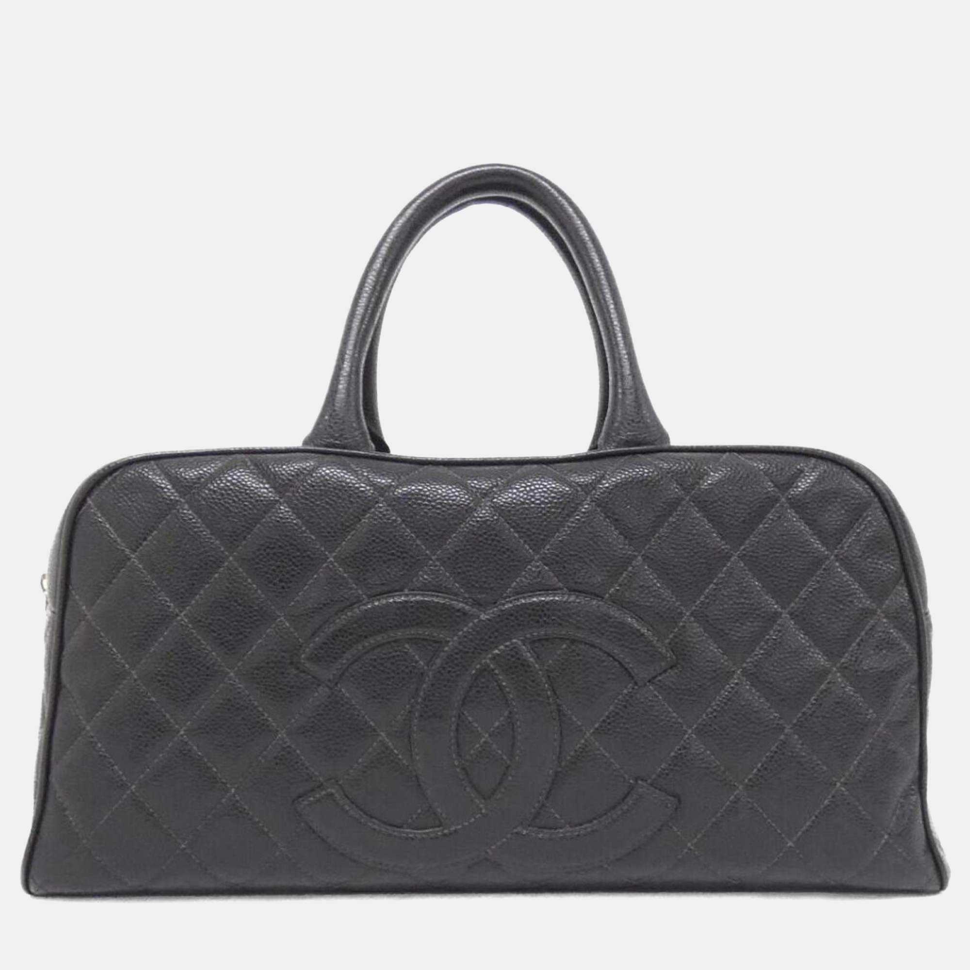 Chanel Black Grained Calfskin Boston Bag, Handbags - Luxury Closet catalog