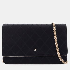 Chanel Bicolor Satin Diamond Stitch Wallet On Chain (WOC), Wallets & Money Clips - Luxury Closet catalog