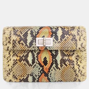 Chanel Multicolor Python Reissue Vintage Clutch, Clutches & Special Occasion Bags - Luxury Closet catalog