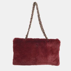 Chanel Bordeaux Fur Chain Tote Bag, Tote Handbags - Luxury Closet catalog